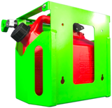 FCS200-2.5 Gal. Fuel Cage Lockable Gas Can Rack for Open and Enclosed Trailers - A.R.T. Landscape Tools