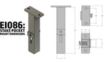 Truck Stake Pocket Mount