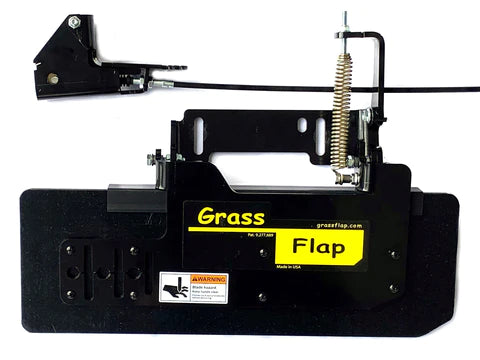 GRASS FLAP FOR STANDERS 41P70-5 Low Profile Heavy-Duty GrassFlap with SE Pedal