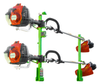 XA102-Xtreme Pro Series Two Postion Trimmer Rack for Open/Enclosed Trailers - A.R.T. Landscape Tools