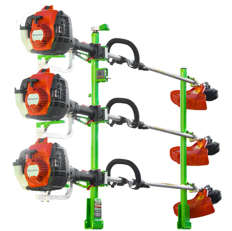 XB103-Xtreme Pro Series Three Position Trimmer Rack for Open/Enclosed Trailers - A.R.T. Landscape Tools