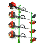 XC104-Xtreme Pro Series Four Position Trimmer Rack for Open/Enclosed Trailers - A.R.T. Landscape Tools